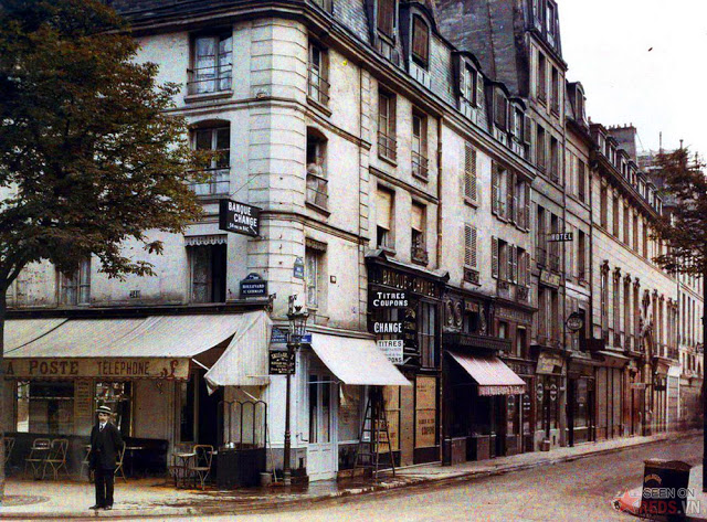 Những bức ảnh màu 100 tuổi về kinh thành Paris